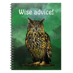 Wise Advisory Owl Notitieboek