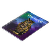 Wise Advisory Owl Notitieboek (Linkerzijde)