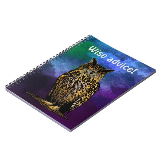 Wise Advisory Owl Notitieboek (Linkerzijde)