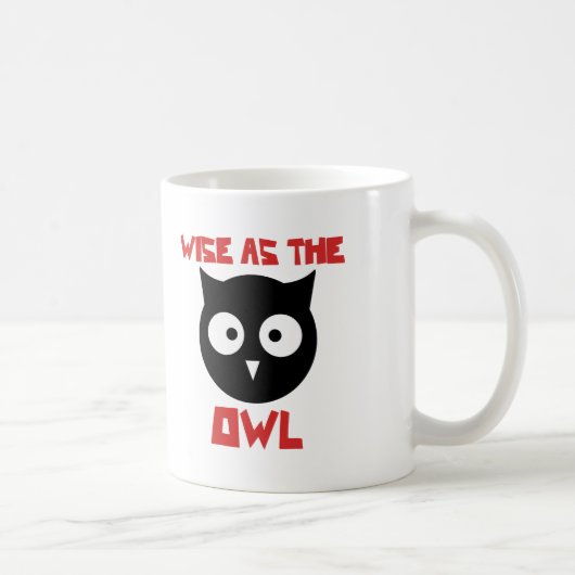 Wise as the Owl Koffiemok (Rechts)