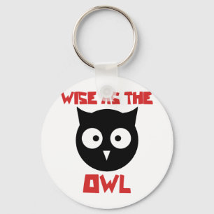 Wise as the Owl Sleutelhanger