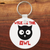 Wise as the Owl Sleutelhanger (Voorkant)