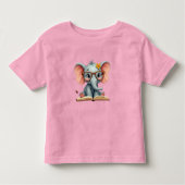 Wise Baby Elephant Kinder Shirts (Voorkant)
