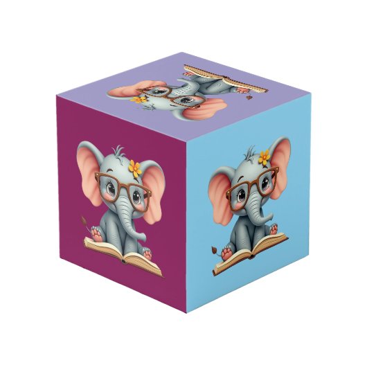 Wise Baby Elephant Kubus (Achter hoekig)