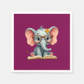 Wise Baby Elephant Servet (Voorkant)