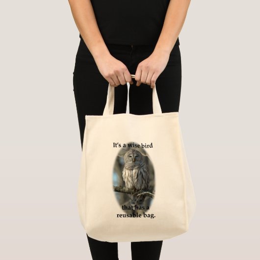 WISE BIRD TOTE BAG (Voorkant (product))