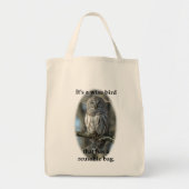 WISE BIRD TOTE BAG (Voorkant)
