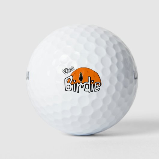 Wise birdie golfballen (Voorkant)