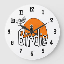 Wise birdie grote klok