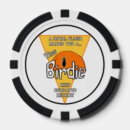 Wise birdie poker chips