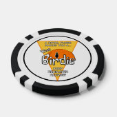Wise birdie poker chips (Enkel)
