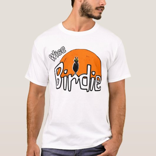 Wise birdie t-shirt (Voorkant)