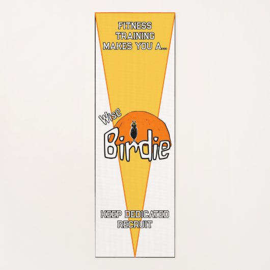 Wise birdie yogamat (Voorkant)