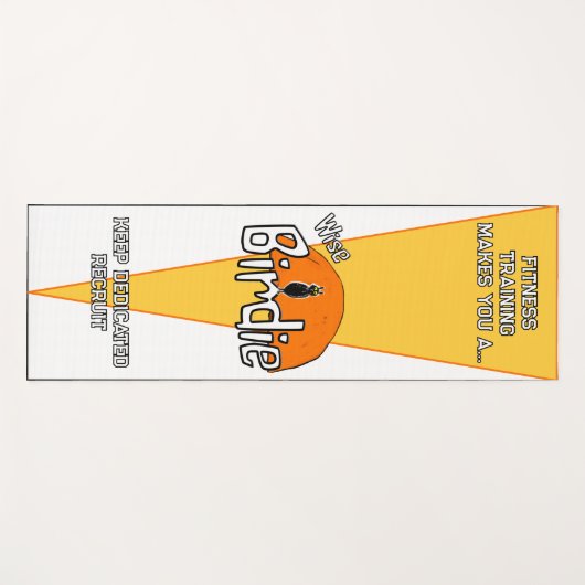 Wise birdie yogamat (Voorkant (horizontaal))