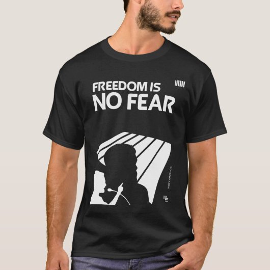 Wise Expression FREE UMAR KHALID T shirt (Voorkant)
