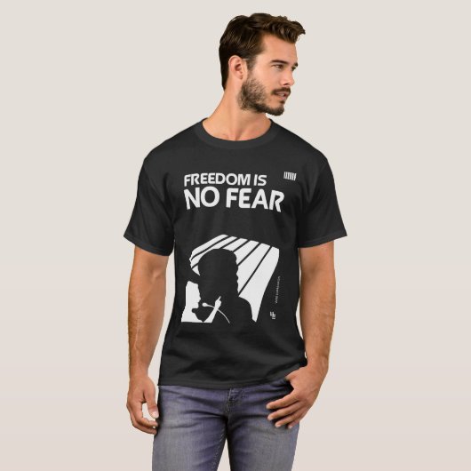Wise Expression FREE UMAR KHALID T shirt (Voorkant volledig)
