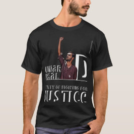 Wise Expression UMAR KHALID is MY HERO T shirt