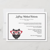 Wise Eyes Optometrie Afstuderen Uitnodiging (Voorkant)