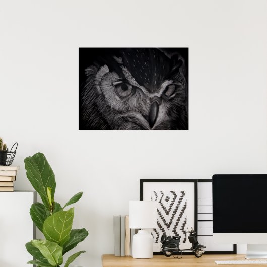 Wise Eyes Poster (Thuiskantoor)
