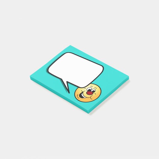 Wise Face Grumpey Post-it® Notes (Schuin)