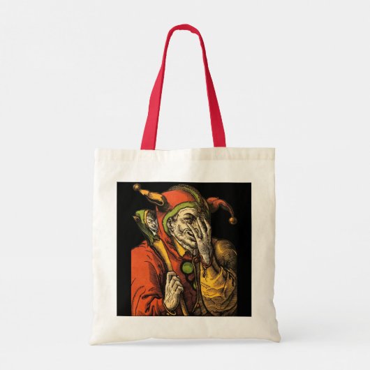 Wise Fool Tote Bag (Achterkant)