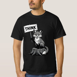 Wise Fox THINK Animal Rights T-shirt