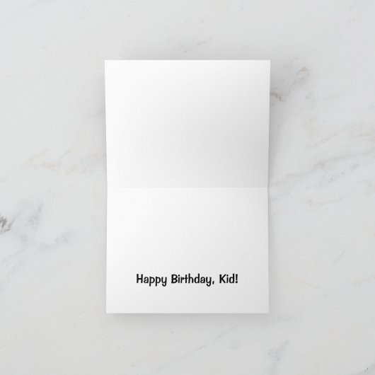 Wise Guy Cat Dank je wel Bedankkaart (Binnen)