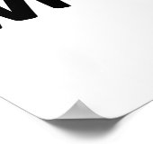 Wise Guy Tekst Logo Poster (Hoek)