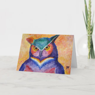 Wise Guy - Uil Wenskaart Kaart
