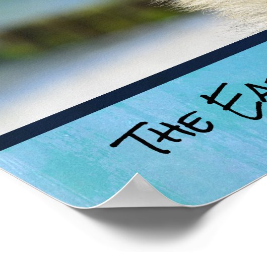 Wise Inspirerend Quote met German Shepherd Pup Poster (Hoek)