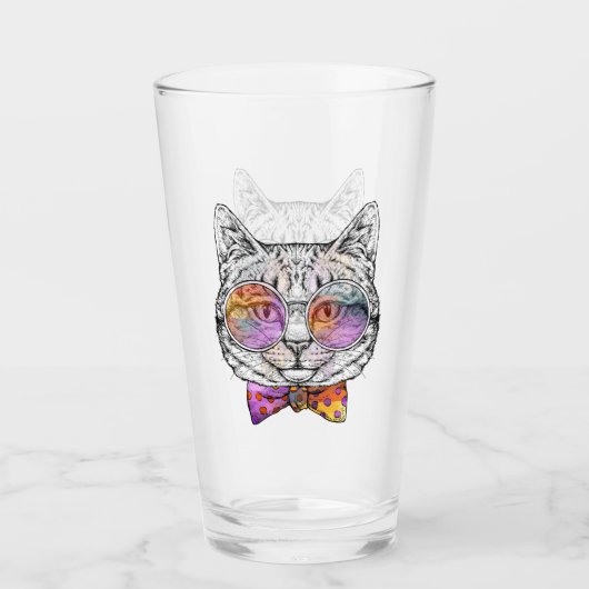 Wise Kat Kat Glas (Voorkant)