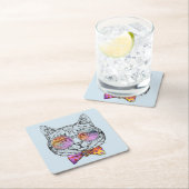 Wise Kat Kat Kartonnen Onderzetters (Insitu)