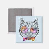 Wise Kat Kat Magneet (Voorkant / Achterkant)