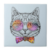 Wise Kat Kat Tegeltje (Voorkant)