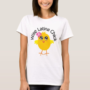 Wise Latina Chick 3 T-shirt