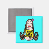 Wise Latina Woman Magneet (Voorkant / Achterkant)