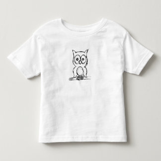 Wise Little Owl Kinder T Shirts