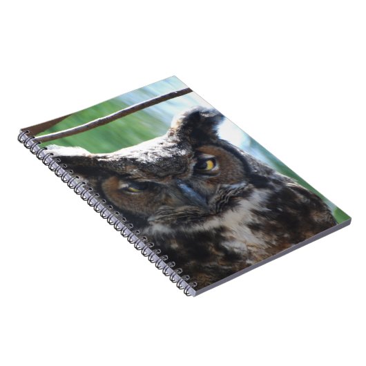 Wise Long Eared Owl Notitieboek (Rechterzijde)