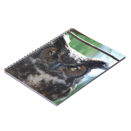 Wise Long Eared Owl Notitieboek (Linkerzijde)