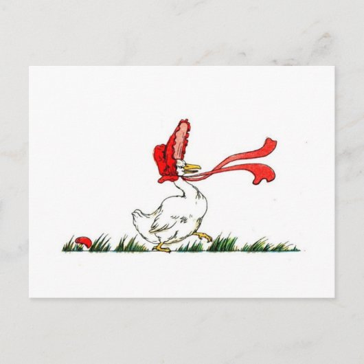 Wise Mamma Goose Briefkaart (Voorkant)