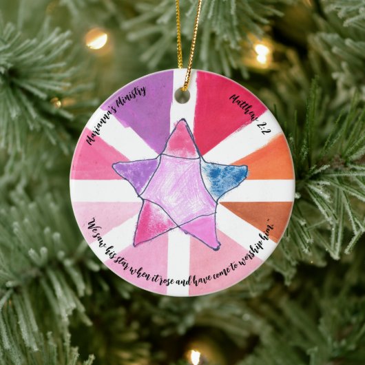 Wise Man Star Ornament (Boom)