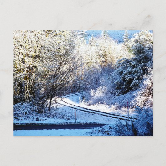Wise Man Winter - Coquille, Oregon Briefkaart (Voorkant)