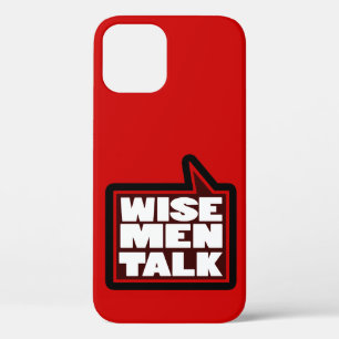 Wise mannen praten over rode, witte en zwarte ifoo Case-Mate iPhone case