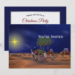 Wise Mannen Star Kerstgrafisch Kaart