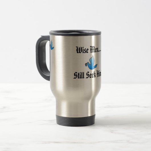 Wise Mannen..., Travel Mug Reisbeker (Voorkant links)