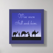 Wise Mannen zoeken hem nog steeds Canvas Afdruk (Voorkant)