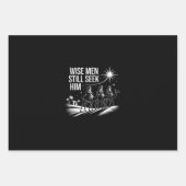 Wise Mannen zoeken hem nog steeds Christelijk Kers Inpakpapier Vel (Voorkant)