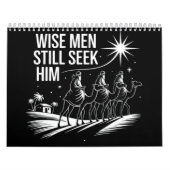 Wise Mannen zoeken hem nog steeds Christelijk Kers Kalender (Hoes)