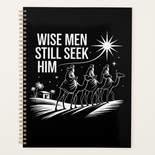Wise Mannen zoeken hem nog steeds Christelijk Kers Planner (Voorkant)