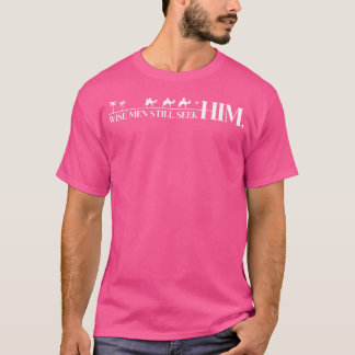 Wise Mannen zoeken hem nog steeds Christelijk Kers T-shirt